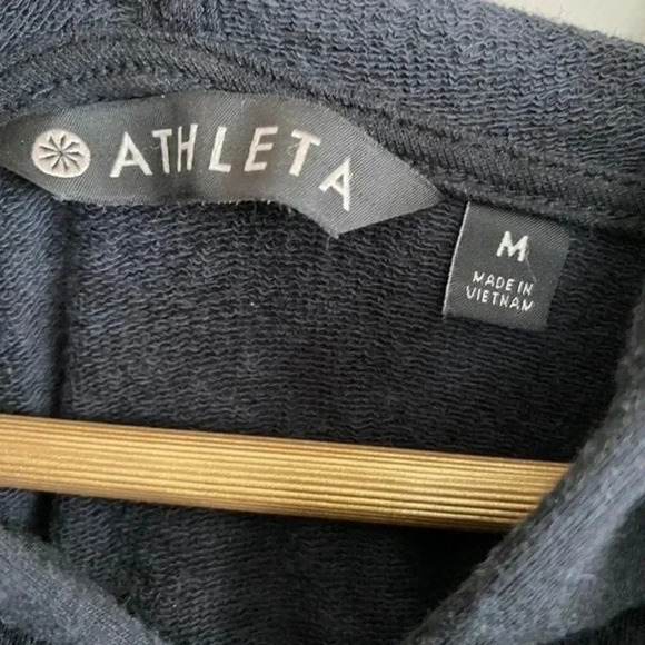Athleta Black Hoodie Sweatshirt - Picture 5 of 10